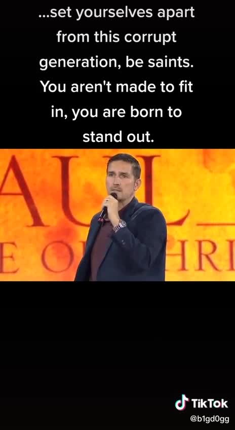 Jim Caviezel Speech to Stand Up to Corruption