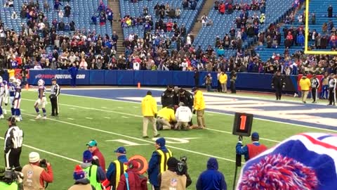 Streaker on the Field During Game