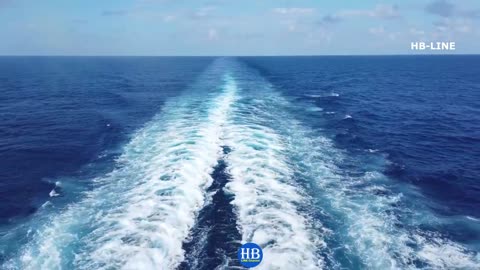 Relaxing Ocean Sailing Blue Waves Sounds, Calming Ocean Waves, Water Sea Sounds for Deep Sleep