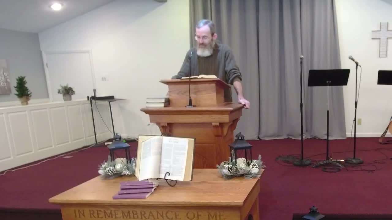 1-23-2022 - Clay Hall - full service - Sermon Title: "Praying for Trust in God's Perfect Plan"