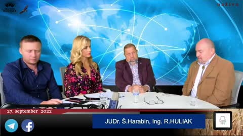 JUDr. Harabin a Ing. Huliak v TV SLOVAN 27.09 2022 (VIDEO SK, 1 hod 27 min)