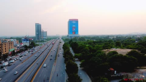 Islamabad drone view