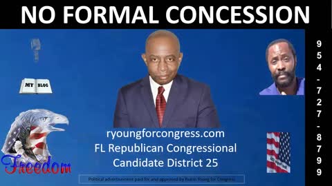 No Concession From Rubin Young...It's Not Over
