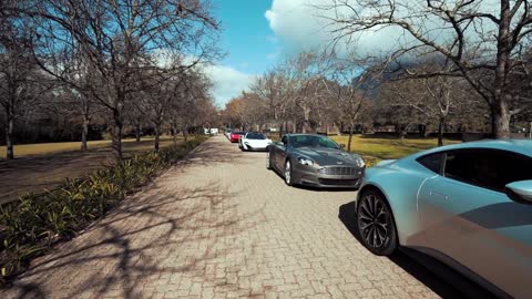 Sports car with Beautiful landscape #Shorts