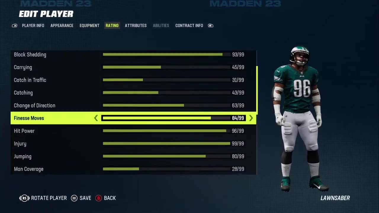 How To Make Clyde Simmons In Madden 23