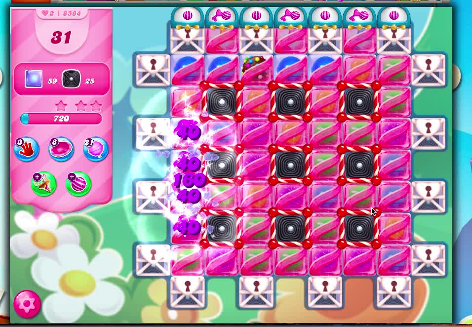 Candy Crush Level 8584 released 1/19/21 (No Boosters)