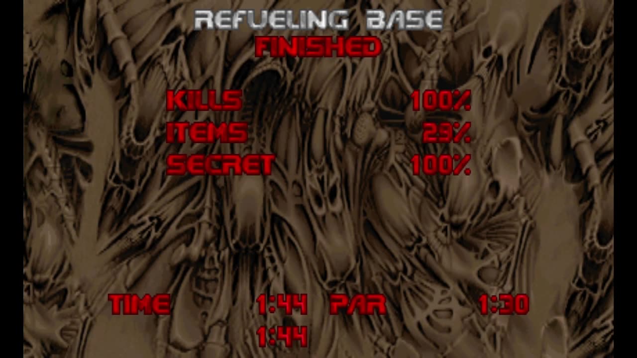 Doom 2 - Hell on Earth - Refueling Base (MAP10) - All secrets