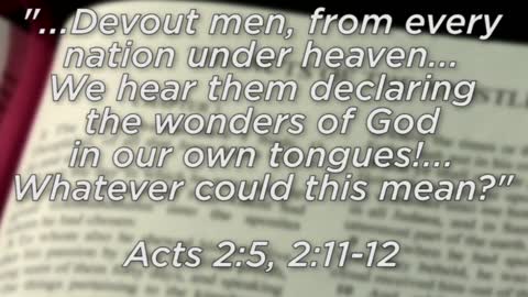 Tower Of Babel VS Tongues At Pentecost