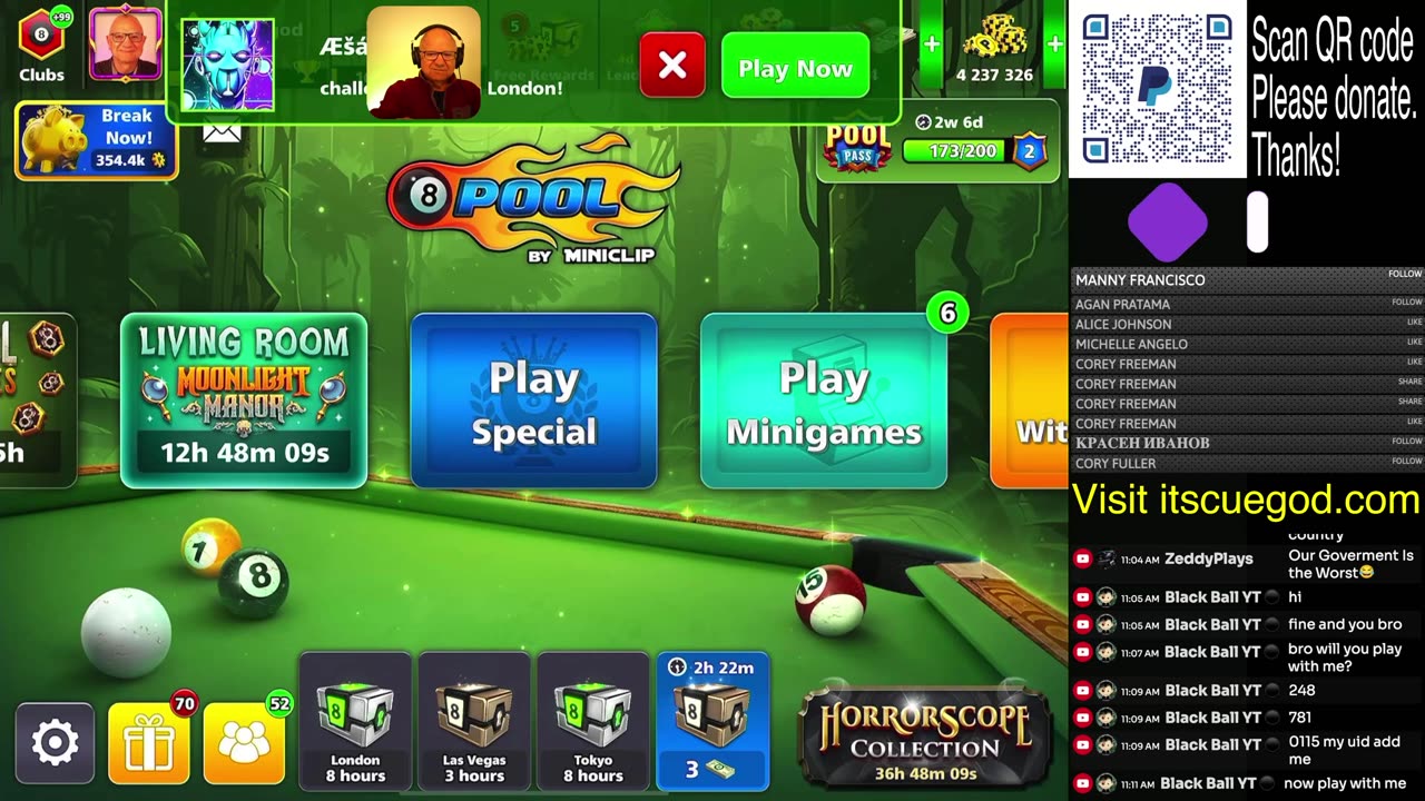 2024 CUE CALL CHALLENGE! Starting from 0 with BASIC CUE ONLY! no upgrades! From JANUARY 1st 10am PST