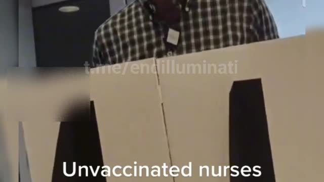 Un-Vaccinated Nurses Turn Up to Work Kentucky, USA