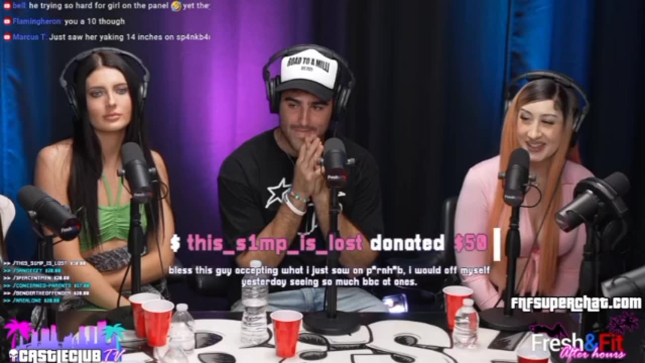 FreshandFit Dilusional 304 Claims Shes A 10 But Refused To Remove Her Make Up w/ Nick