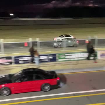 RS3 Drag Race at Roll Racing Brisbane