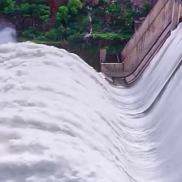 Dam👍 Overflow 💪Water Trending Dam🇮🇳