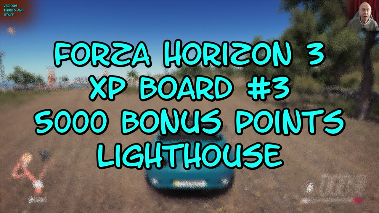 Forza Horizon 3 XP Board #3 5000 Bonus Points Lighthouse