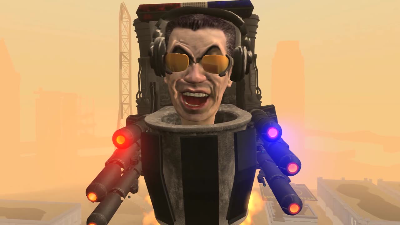 Titan GMAN Vs police GMAN (GMAN LEGENDS)