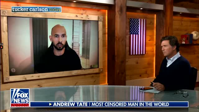 ANDREW TATE ON TUCKER CARLSON AUG 25 2022
