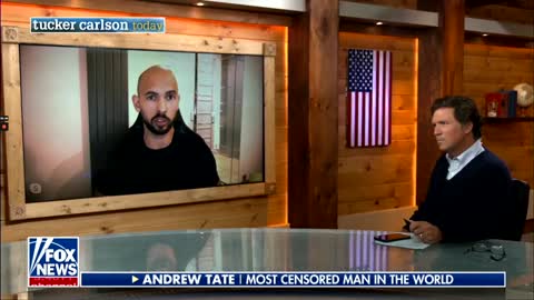 ANDREW TATE ON TUCKER CARLSON AUG 25 2022