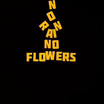 Words Of A Saying In Bright Yellow Letters