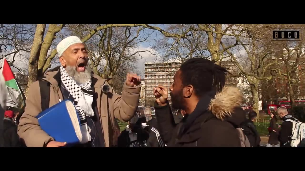 Dawahgandist called out for harassing Christian lady | David | Speakers' Corner debate