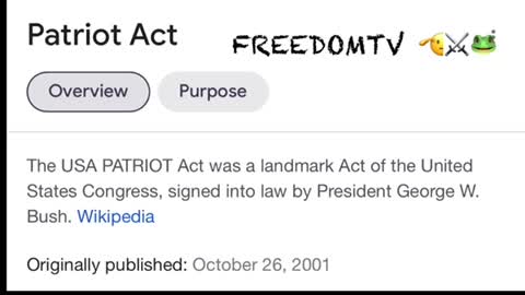 Got your phone tapped what you gona do, sooner or later they’ll have the whole patriot crew