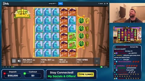 RECORD BREAKING WIN ON BIG BAMBOO? (OVER 10,000x!)