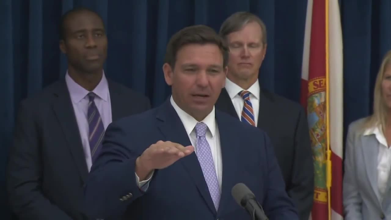 Florida's new surgeon general asks people to "step back" from what they hear on TV about school masks and the data