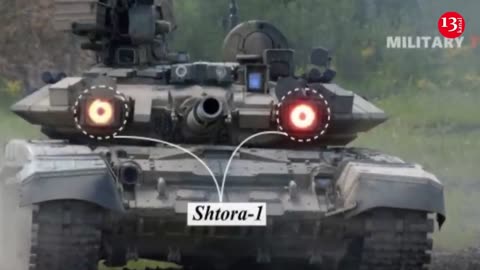A Russian tank captured by the Ukrainian army has appeared in the US