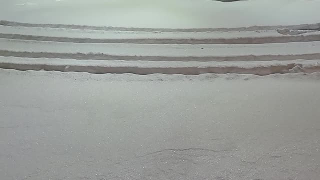 snow in Toronto Canada