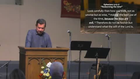 ACF "REDEEMING THE TIME FOR THE DAYS ARE EVIL" EPH 6:10-12, 5:16-17.