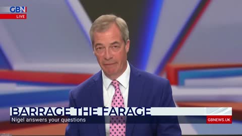 Joe Biden is 'a danger to world peace' says Nigel Farage