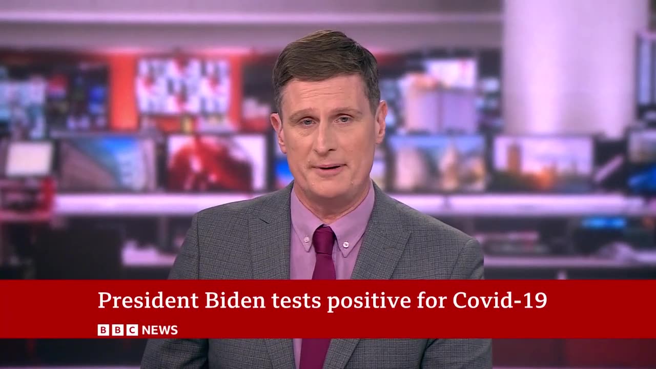 Biden under new pressure from top Democrats as Covid halts campaign | BBC News