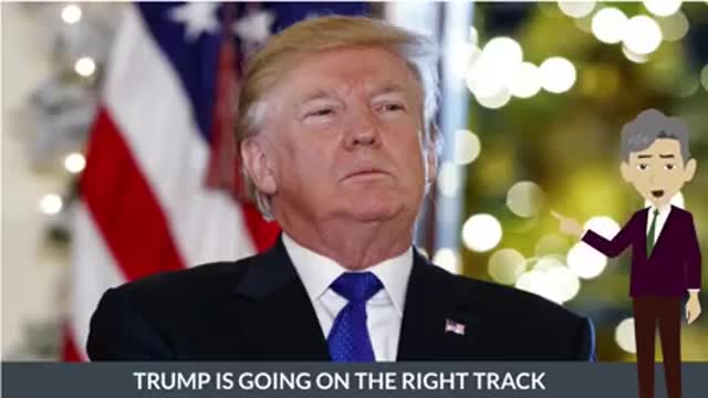 TRUMP IS GOING ON THE RIGHT TRACK