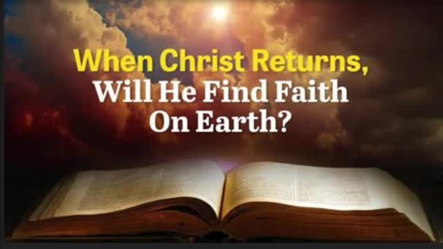 The Lion's Table - Speaking God's Word: Will He Find Faith? Part 2