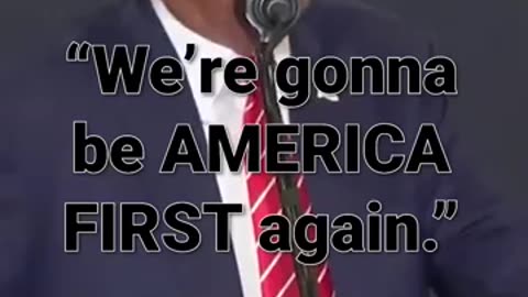 America first. DJTrump for President 2024