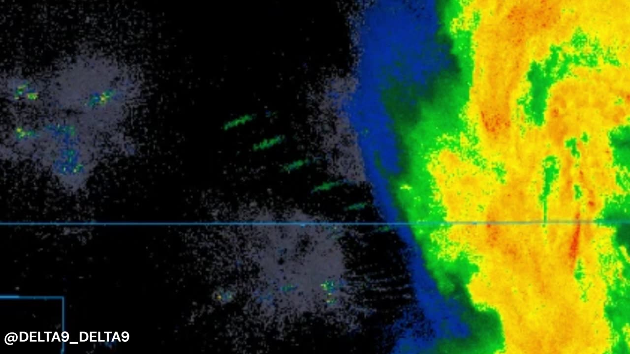 cooking up a storm with #nexrad #doppler radar stations over southwest Kansas 3.11.24