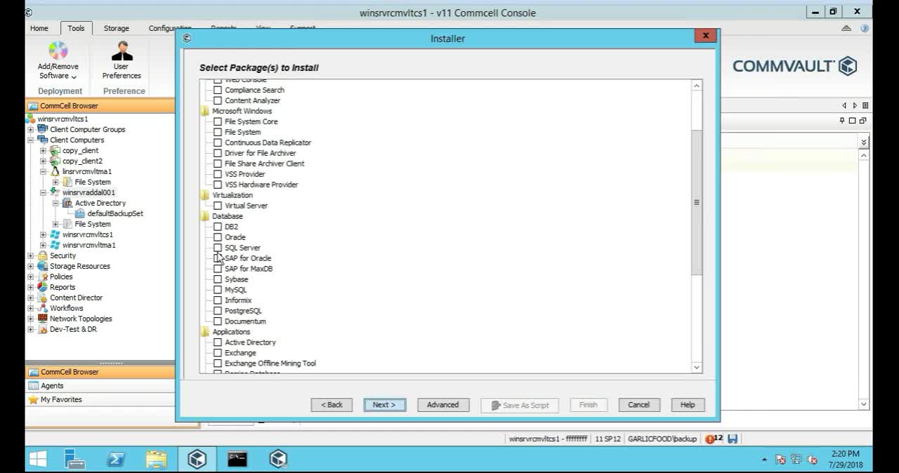 How to install SQL in CommVault #getajobinit #getajobintech