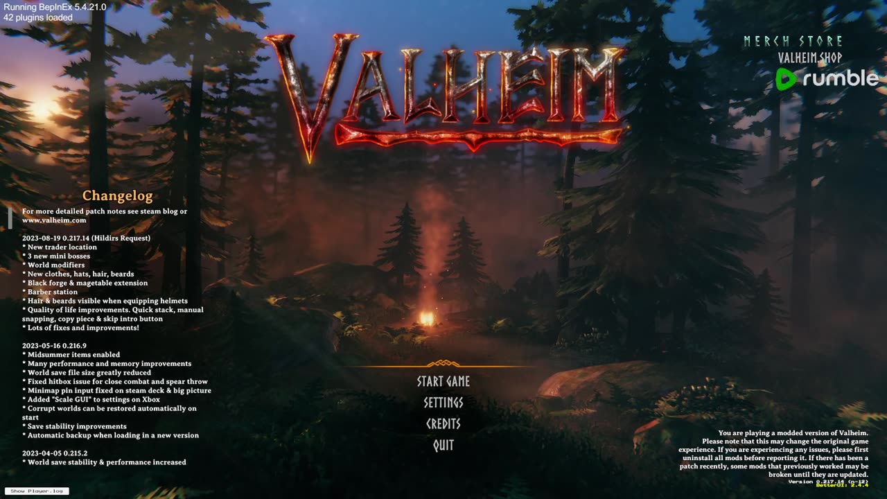 Valheim: Ramdon Stream