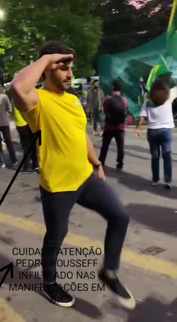 Pedro Roussef, Dilma's nephew, mocks Patriots... 2022 elections