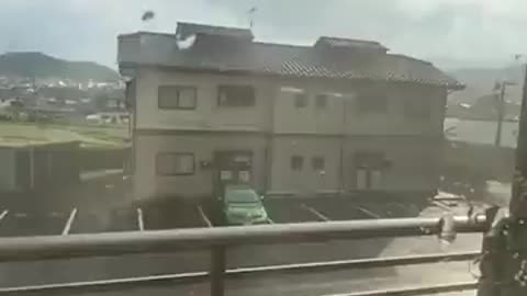 Wow that car flew