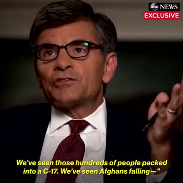 Biden dismisses Afghans falling out of planes by saying “that was 4-5 days ago.” It was 2 days ago.