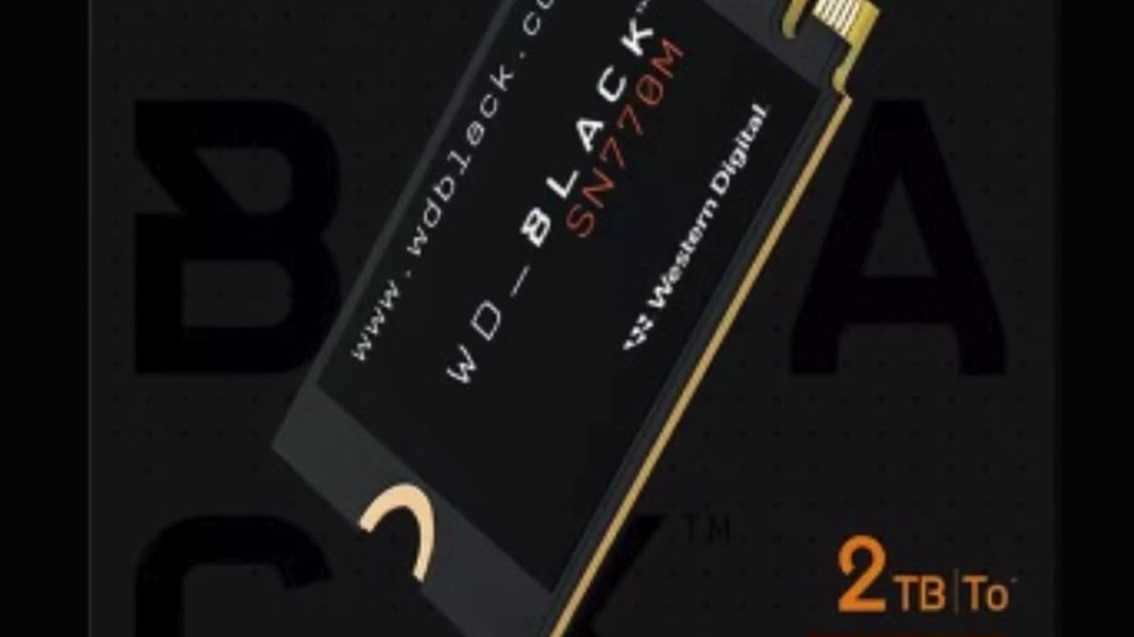 2TB WD Black SN770M, M.2 (2230) PCIe 4.0 (x4) NVMe SSD, 5150MB/s Read, 4850MB/s £133.84 w/code 👇🔥🔥