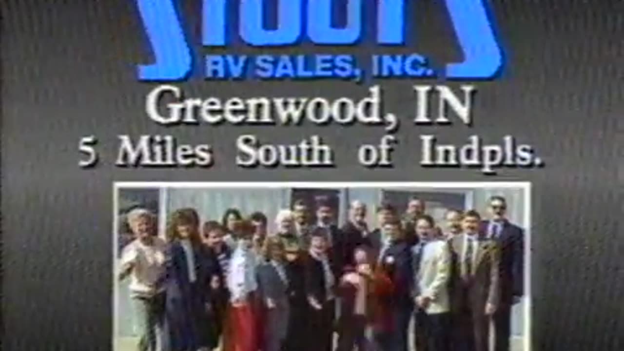 April 17, 1990 - Stout's RV Sales in Greenwood, Indiana