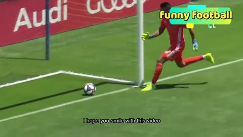 funny soccer goals #1