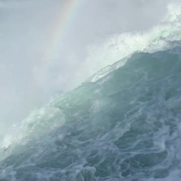 Aweome Rainbow waterfall!