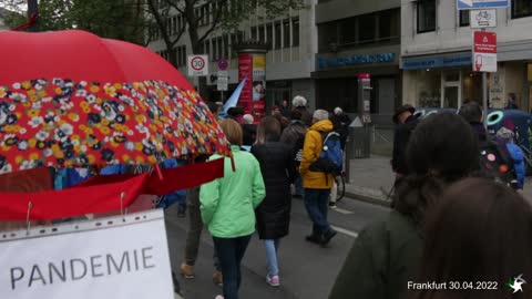 Demo für Frieden und Freiheit Frankfurt 30.4.2022