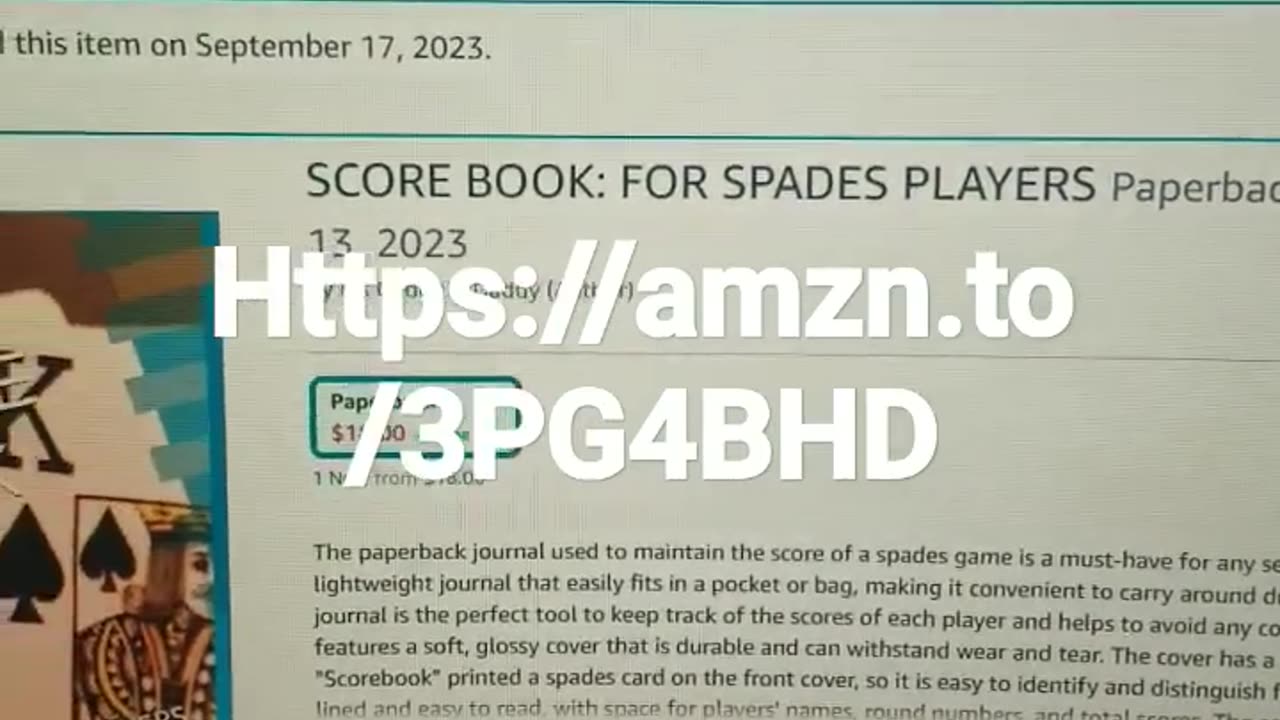 Spades Scroebook