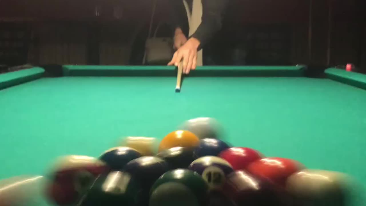 Playing pool - Legends - Palisades Park NJ - Alien Flame - Shometyle