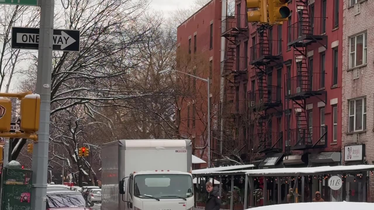 East Village, NYC in the Snow - YouTube