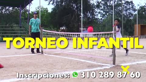 Fútbol tenis tendrá torneo relámpago