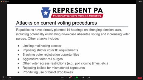 Voting "Integrity" in PA